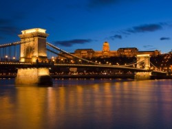 Széchenyiho reťazový most - Budapest Budapešť