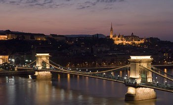 Budapešť - noční panoráma