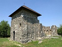 Ruiny opatského kostela