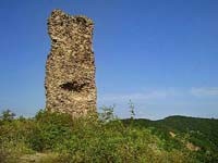 Matraderecske - zřícenina hradu Kanázsvár