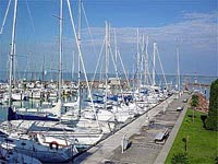 Prístav plachetníc, Tihany - Balaton